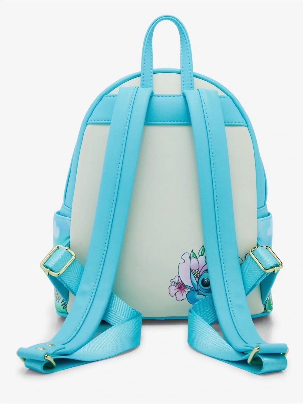 Disney Lilo & Stitch Blue Mini Backpack by Loungefly